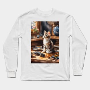 Kitten's treat Long Sleeve T-Shirt